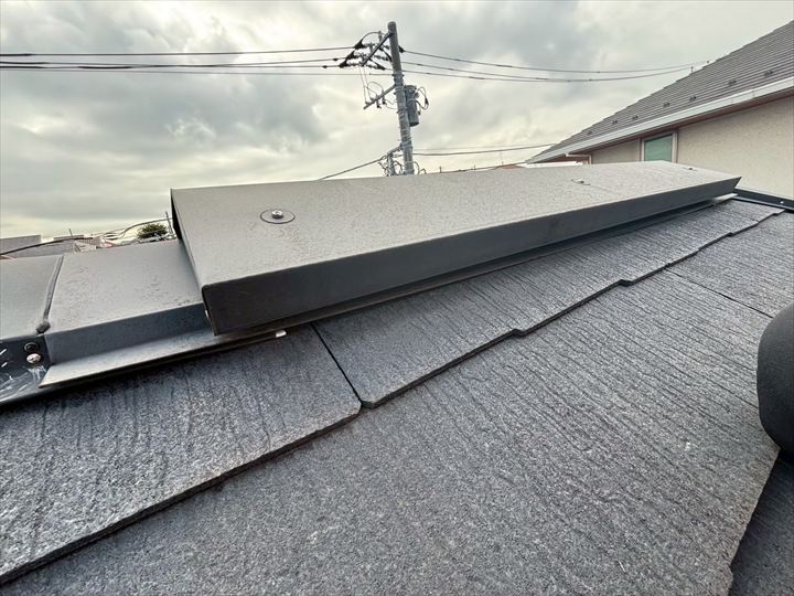 換気棟の状態をチェック