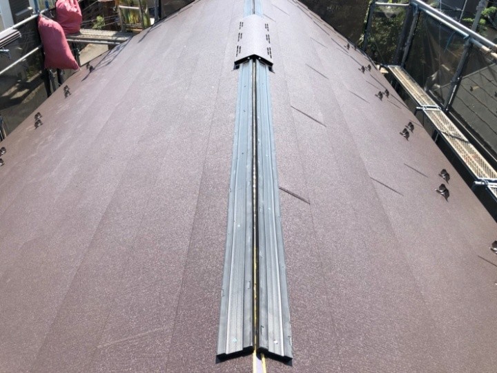 新規の「貫板」を設置