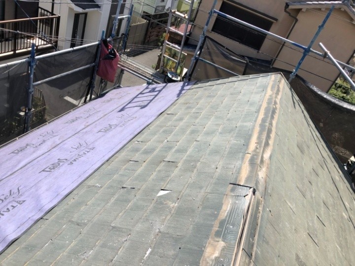 「タディスセルフの防水紙」を採用