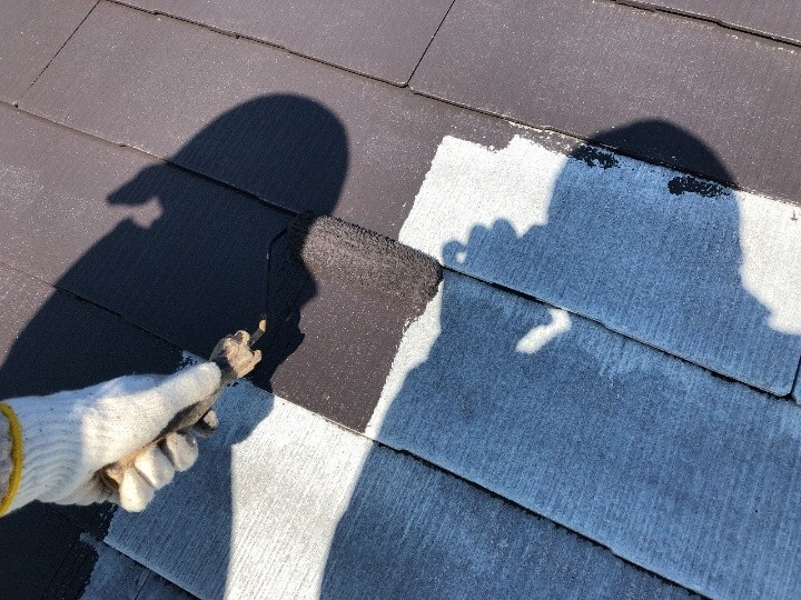 遮熱塗料「サーモアイSi」を使用