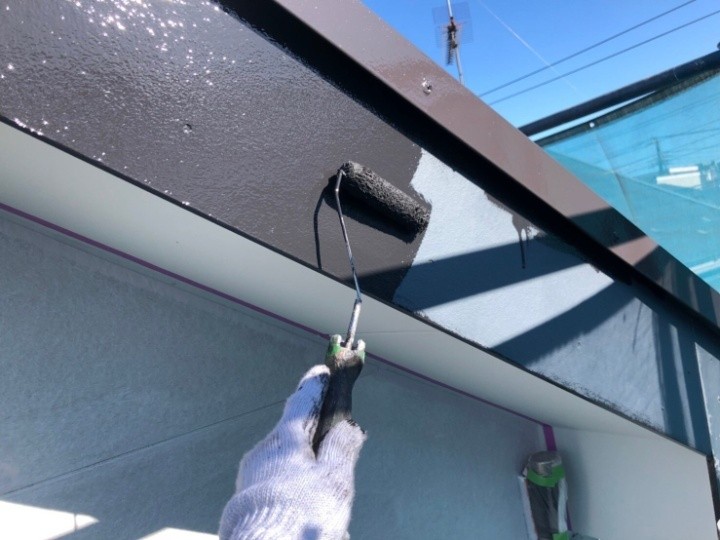 付帯部の塗装工事