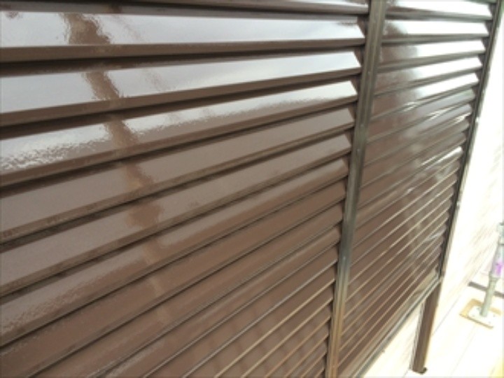 「パーフェクトトップ」を用いた塗装工事後の状態