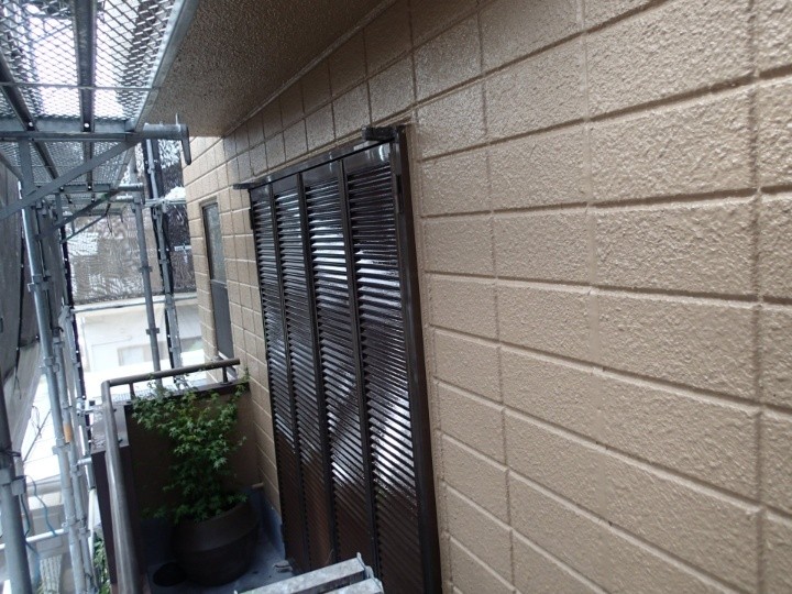 パーフェクトトップで「上塗り」作業