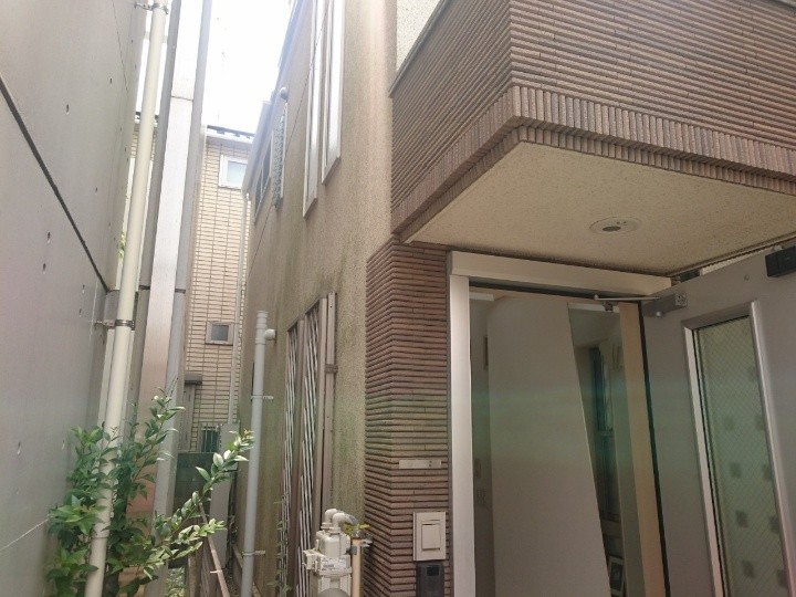 モルタル外壁の状態を点検調査