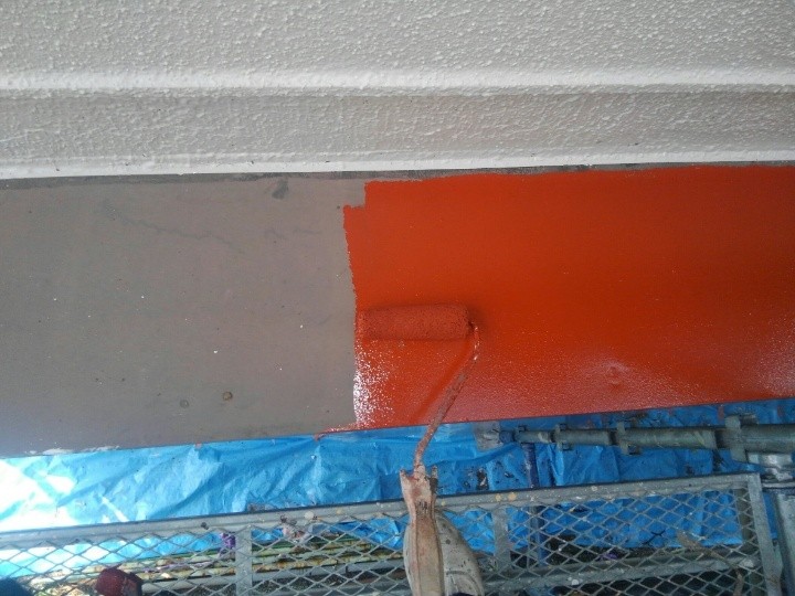 付帯部（鉄部）塗装工事