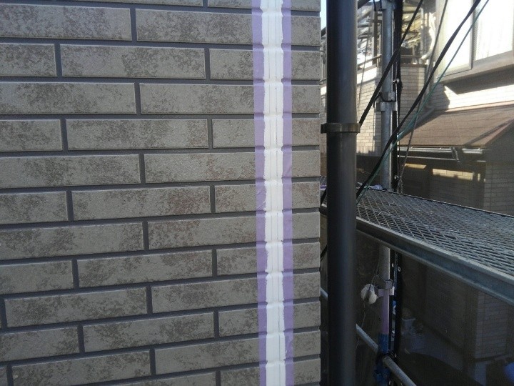 コーキング処理後の状態