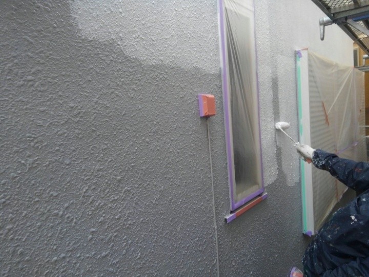 「下塗り」作業