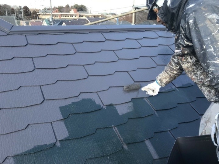 サーモアイ4Fを用いた屋根塗装工事