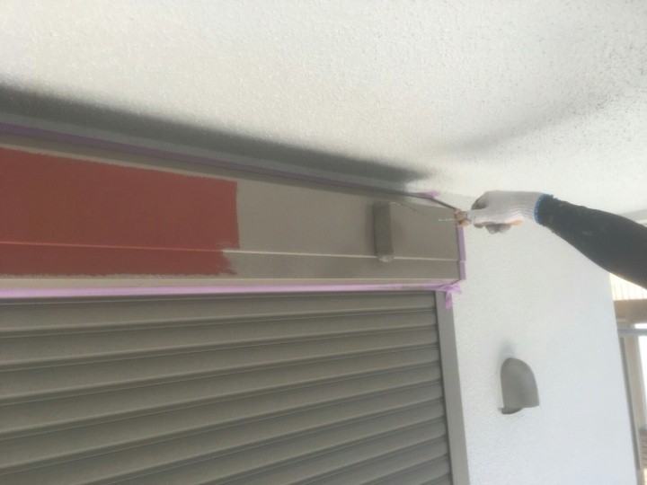 ファインSiの塗装風景