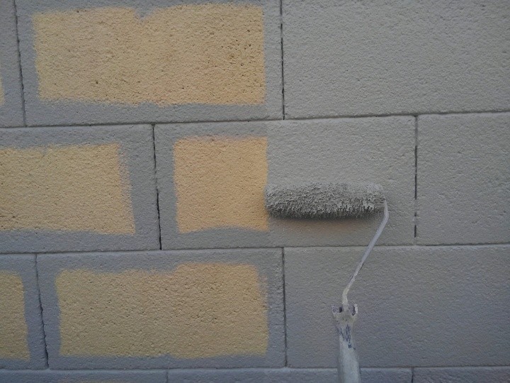 擁壁にIPヨウヘキコートを使用