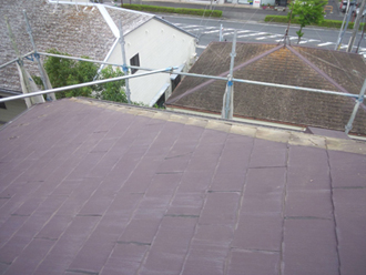 千葉県佐倉市　屋根カバー工法　室内塗装　棟板金の撤去