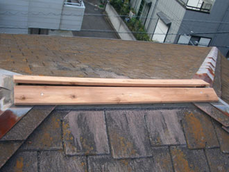 千葉市中央区　貫板設置