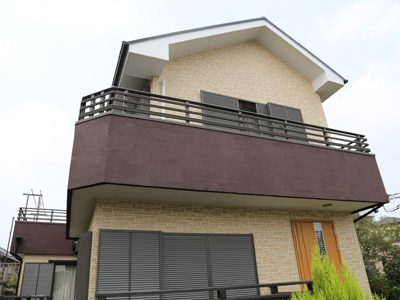 千葉市中央区 屋根塗装 外壁塗装工事完了