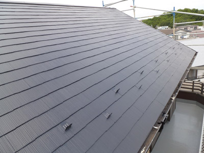 千葉市中央区 屋根塗装 外壁塗装工事完了