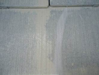 千葉市中央区 屋根塗装 外壁塗装工事　スレートの割れの補修完了