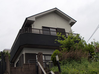 千葉市中央区 屋根塗装 外壁塗装工事　カラーシミュレーション1