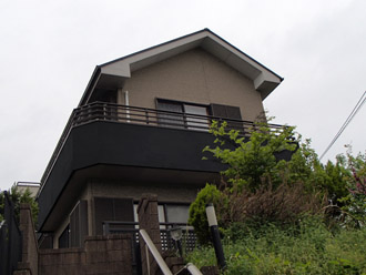 千葉市中央区 屋根塗装 外壁塗装工事　カラーシミュレーション2