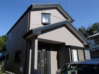 千葉市中央区　屋根塗装　外壁塗装　ベランダ防水　外壁塗装前