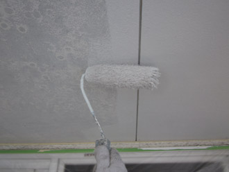 千葉市稲毛区　棟板金交換　屋根塗装　外壁塗装　細部の塗装　軒天