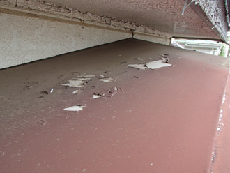 千葉市稲毛区　棟板金交換　屋根塗装　外壁塗装　屋根の点検