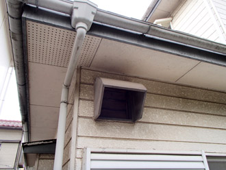 千葉市稲毛区　棟板金交換　屋根塗装　外壁塗装　外壁の点検