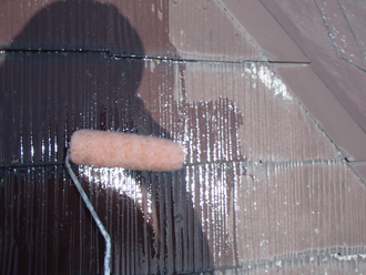 千葉県千葉市緑区　屋根塗装　外壁塗装　ベランダ防水　細部塗装　工事