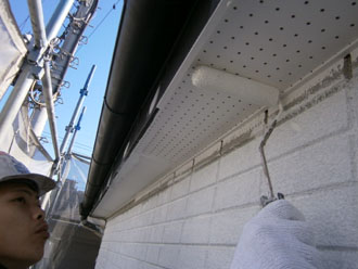 埼玉県　富士見市　屋根塗装　外壁塗装　バルコニー防水　その他の塗装　軒天