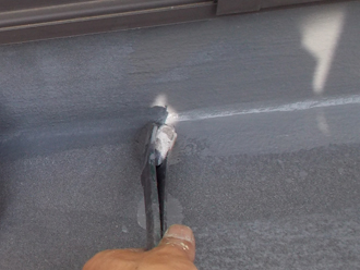 川崎市中原区　屋根塗装　外壁塗装　バルコニー防水　トップコート