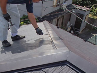 川崎市宮前区　板金撤去