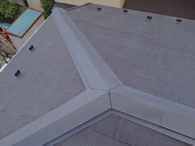 川崎市宮前区　棟板金交換工事　完工