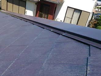 川崎市宮前区　屋根点検　板金釘浮き