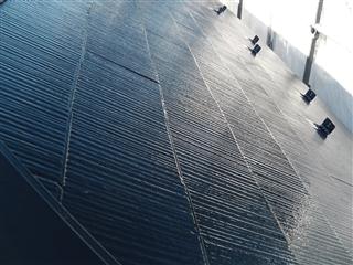 横浜市　屋根塗装　遮熱塗料　サーモアイシリコン　完工