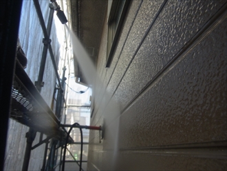 横浜市　高圧洗浄　外壁洗浄