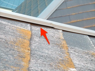 横浜市　屋根点検　棟板金　浮き