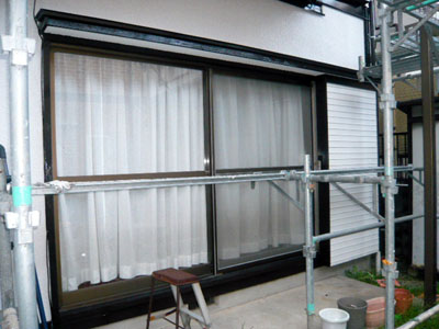 神奈川県　横浜市保土ヶ谷区　屋根と外壁以外の全塗装　　完工