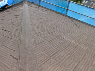 神奈川県　横浜市南区　屋根葺き替え工事　葺き替え完工