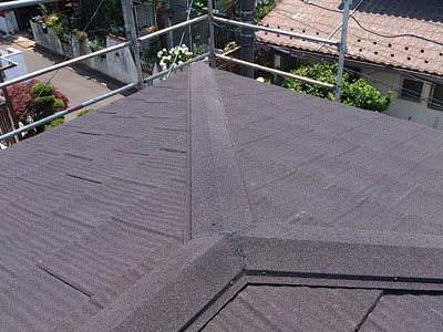 横浜市戸塚区　屋根カバー工法　全ての工事の完了