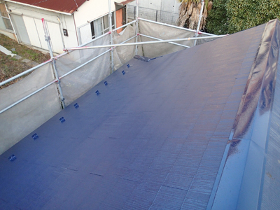 横浜市戸塚区 屋根塗装 外壁塗装工事完了