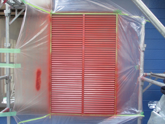 神奈川県横浜市戸塚区　部分塗装工事　雨戸