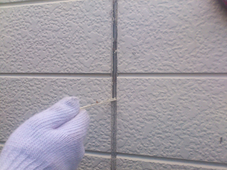 神奈川県横浜市戸塚区　外壁塗装工事　目地補修