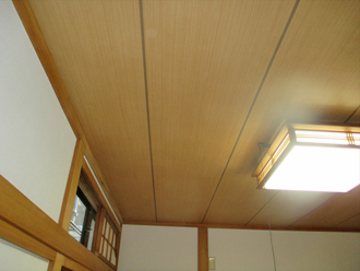 神奈川県横浜市戸塚区　内装工事　灰汁洗い