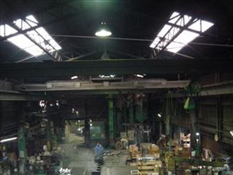 横浜市戸塚区 葺き替え ベンチレータ付近に小さな光