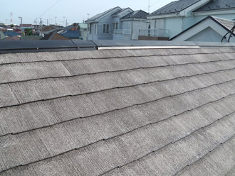 横浜市泉区　棟板金の交換　屋根塗装　外壁塗装　棟板金交換工事1