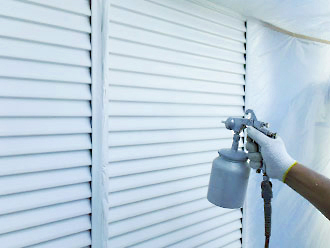 横浜市泉区　棟板金の交換　屋根塗装　外壁塗装　雨戸の塗装