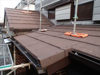 神奈川県　横浜市港南区 葺き替え 取り合い 雨仕舞 