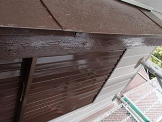 神奈川県　横浜市港南区 葺き替え 部分塗装　ケレン 錆止め