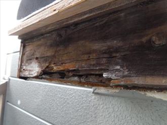 神奈川県　横浜市港南区 葺き替え 軒先腐食