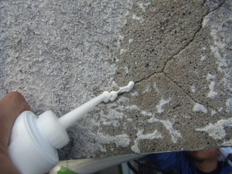 横浜市瀬谷区 棟板金交換　 屋根塗装・外壁塗装　モルタル部分のクラック補修　コーキング