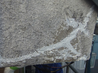 横浜市瀬谷区 棟板金交換　 屋根塗装・外壁塗装　モルタル部分のクラック補修　コーキング完了