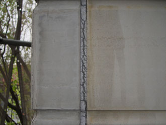 横浜市磯子区　目地補修　既存コーキング劣化